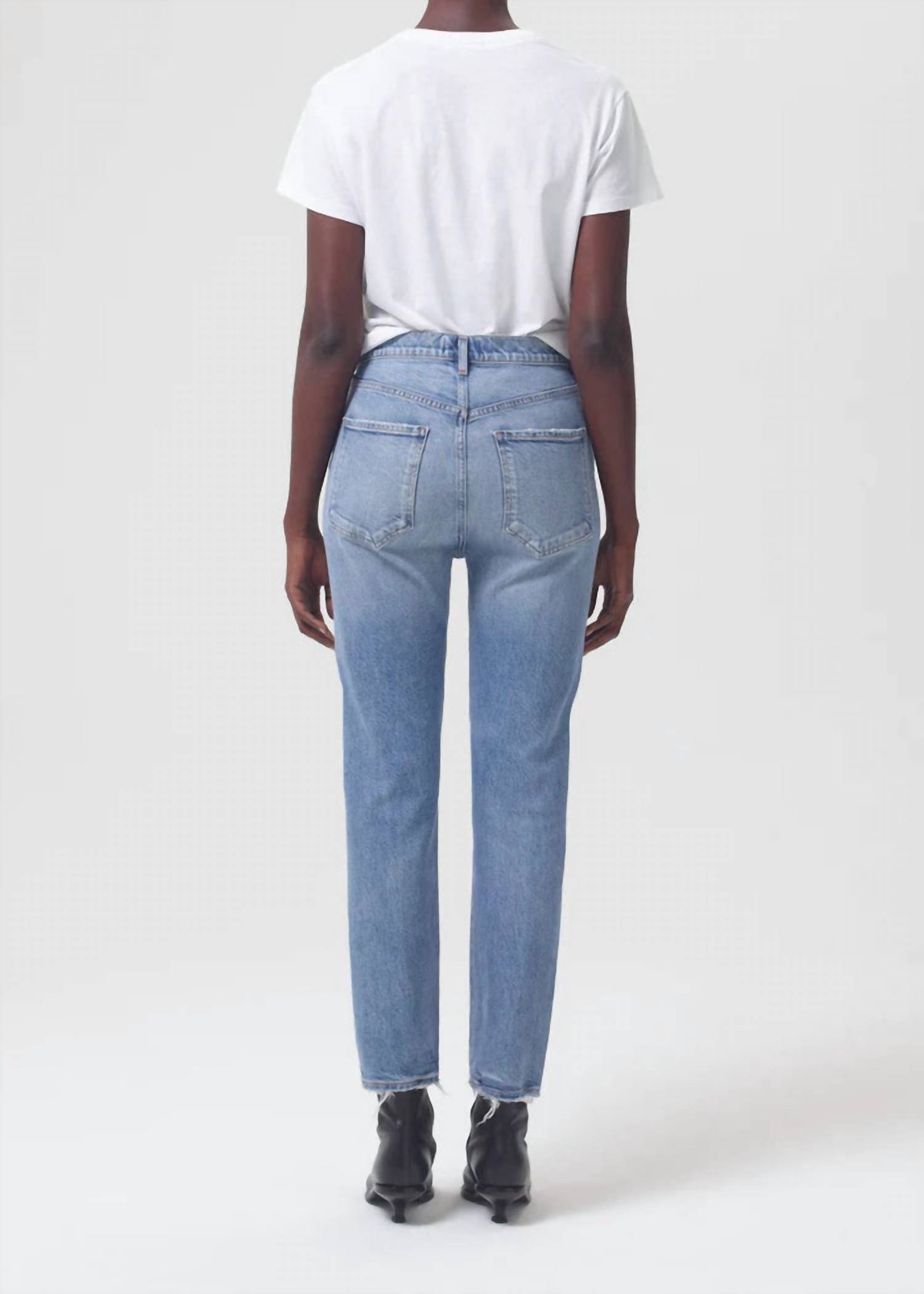 AGOLDE Cove Riley High Rise Crop Straight Jean Verishop