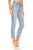 Riley High Rise Straight Crop Jean In Blitz (Med Indigo)