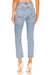 Riley High Rise Straight Crop Jean In Blitz (Med Indigo)