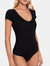 Short Sleeve Rib Bodysuit