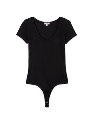 Short Sleeve Rib Bodysuit