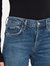 Toni Mid Rise Ankle Cut Straight Fit Jeans