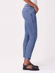 Toni Mid Rise Straight Leg Jean