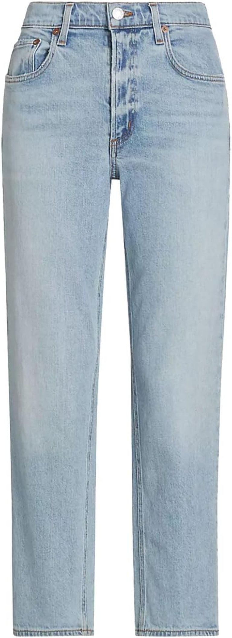 Women Kye In Diversion Five-pocket Straight Leg Pants - Blue