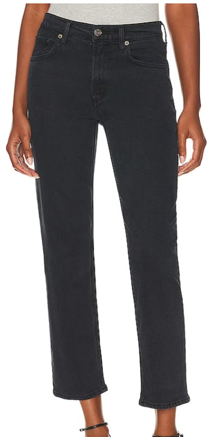 Women's Kye: Mid Rise Straight Crop Jeans