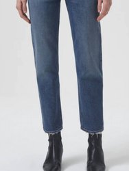 Women's Kye Straight Crop Jeans In Notion