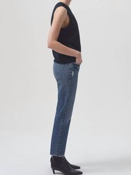 Women's Kye Straight Crop Jeans In Notion
