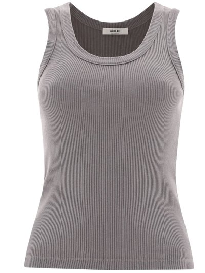 AGOLDE Women's Scoop Neck Ribbed Knit Tank Top product