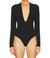 Zena Deep V Bodysuit In Black