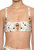 Havana Remedios Hand Embroidered Bikini Top In Off White-Red-Green - Off White-Red-Green