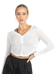 Ashley Long Sleeve Breathable Top