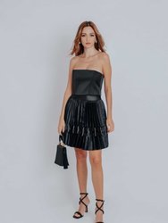 Audrey Knife Pleat Skirt