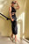 Cleo Midi Skirt Set- Black