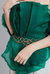 Emerald Peplum Top