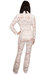 Heidi Lace Floral Pant White Timeless Elegance