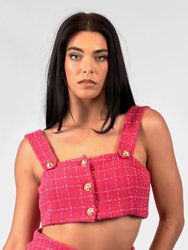 Marissa Top Tweed