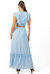 Miah Maxi Women's Dress Baby Blue