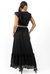 Miah Maxi Women's Dress Black