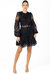 Miranda Black Lace Mini Dress