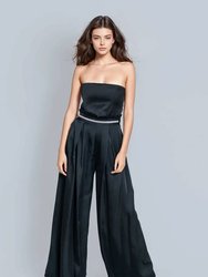 Reed Wide Leg Pants - Black