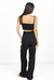 Rosalia Pants and Top Set in Black