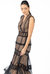 Serena Black Lace Maxi Dress ko