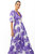 Verona Maxi Women's Floral Dress Lilac