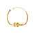 Waterproof Love Me Harder Belt Bracelet Gold Plated - Gold