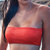 Delta Bandeau Top - Coral