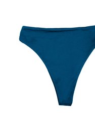 Isla High Waist Bottom - Deep Sea - Deep Sea