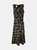 Akris Women's Black / Gold Belted Dandelion Dress - Black / Gold