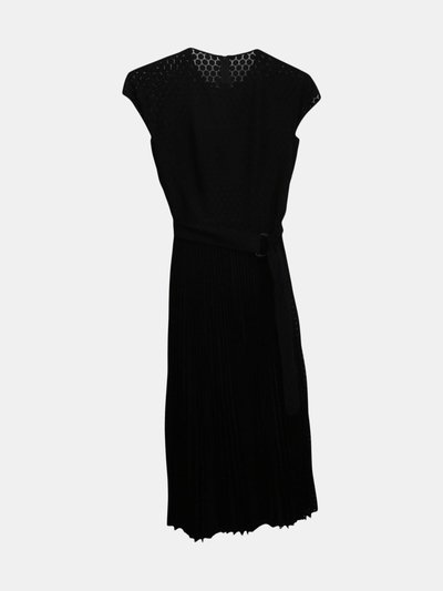 Akris Akris Women's Black Punto Illusion Scalloped Dress product