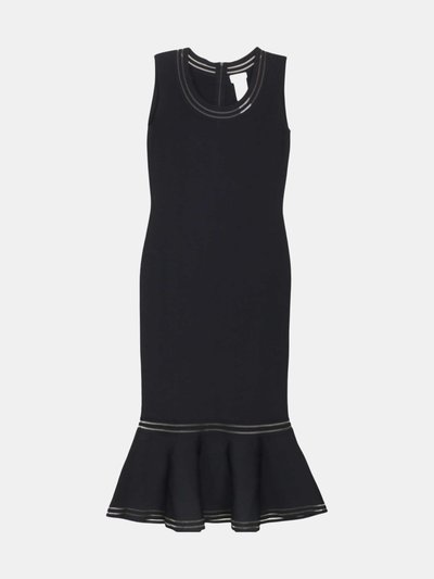 Akris Akris Women's Black Punto Lace Inset Jersey Bodycon Dress product