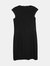 Akris Women's Black Punto Studded Cutout Dress