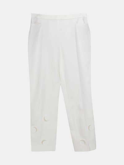 Akris Akris Women's Cream Franca Trousers Pants & Capri - 4 product