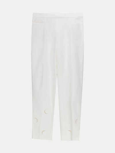 Akris Akris Women's Cream Franca Trousers Pants & Capri - 4 product