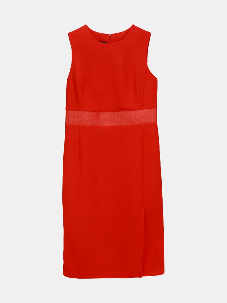 Akris Women's Poppy Wool Dress - Poppy