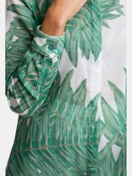 Ala Cotton Blouse - Queen Palm