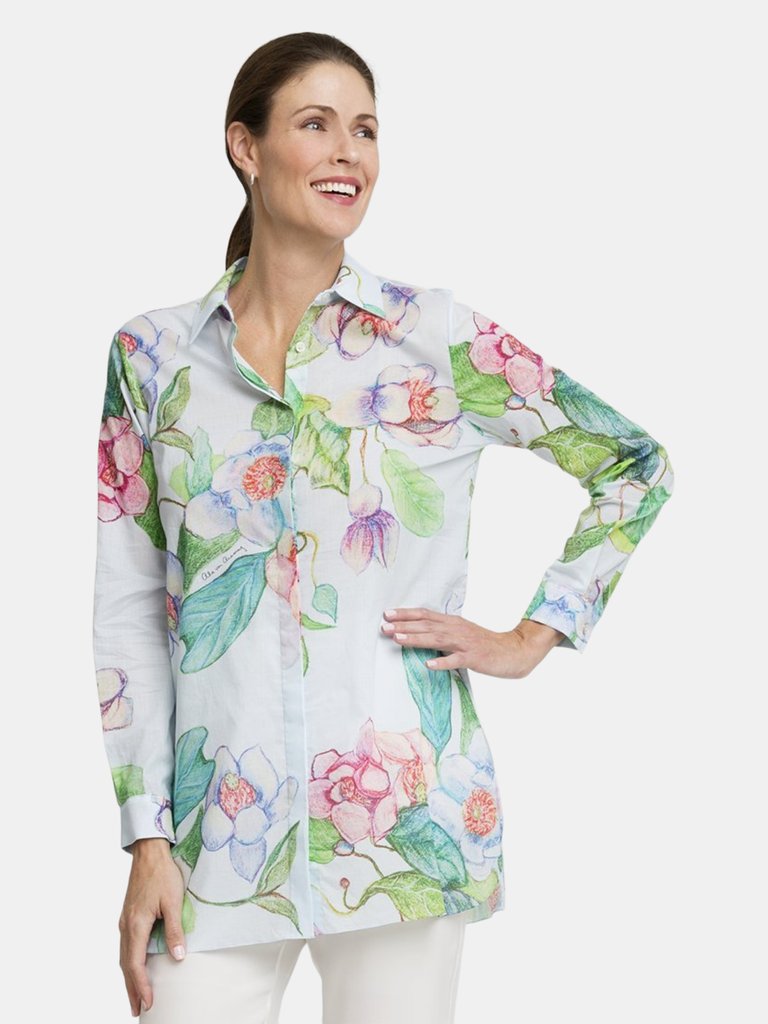 Ala Cotton Blouse - Grandiflora