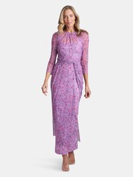 Caterina Long Stretch Knit Dress