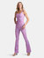 Caterina Stretch Knit Tank Top in Blooming Orchid