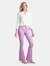Elaine Stretch Knit Pant in Blooming Orchid