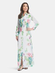 Kathe Cotton Dress in Grandiflora - Grandiflora