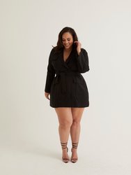 Cameron Blazer Dress - Black