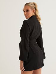 Cameron Blazer Dress - Black