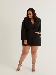 Cameron Blazer Dress - Black