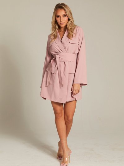 Alana Eve Cameron Blazer Dress - Blush product