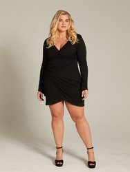 Serena Mini Dress - Black