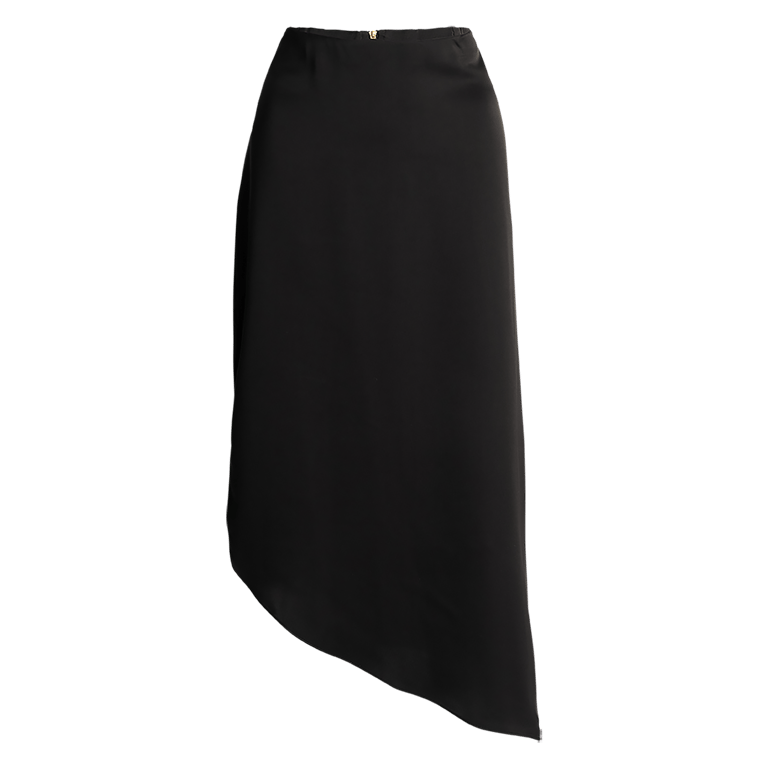 Asymmetrical Skirt - Black