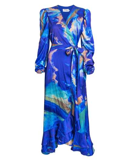 AlanaKay Art Carrie Long Sleeve Wrap Dress product
